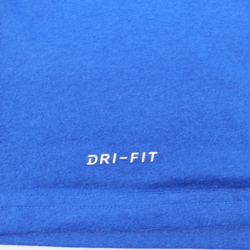 Nike Dri-FIT Short Sleeve Performance‎ T-Shirt Blue Mens XXL